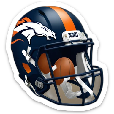 broncos nfl sticker