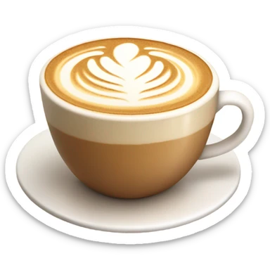 Latte sticker