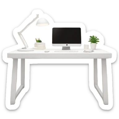 minimalist-clean-work-desk-with-white-wood-colorway-front-view sticker