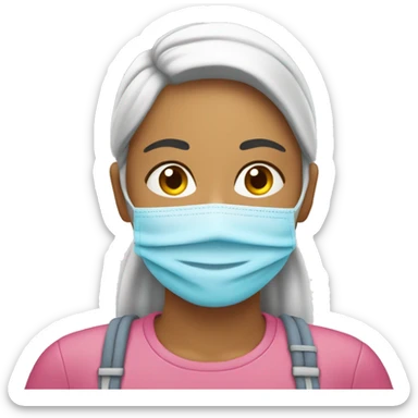 mujerhaciendose limpieza facial sticker