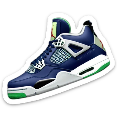 jordan 4 sticker