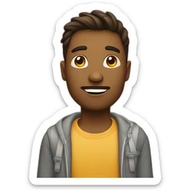 Follow mode je sticker