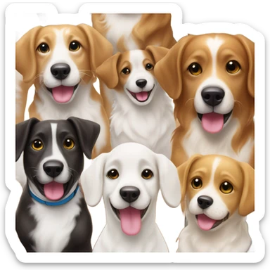 All my dogs goin to heaven sticker