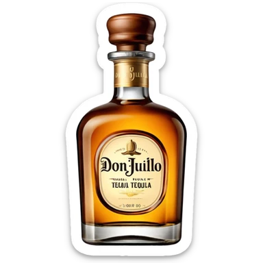 A bottle of don Julio  sticker