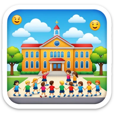 primary school projection sticker