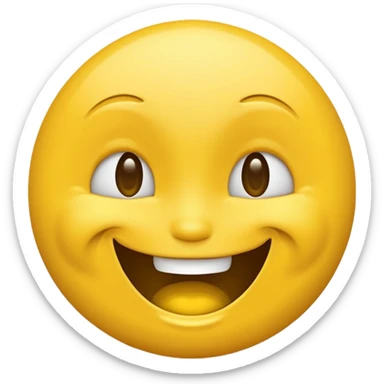 Demented winky face emoji sticker