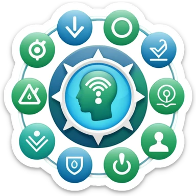 a "becoming a consulting expert" trainning using symbols instead of people sticker