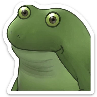 intersecting pathways, two or more winding paths crossing each other sticker