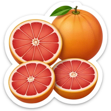 grapefruit sticker