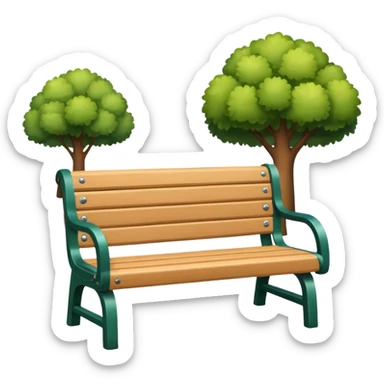 make a bench emoji sticker