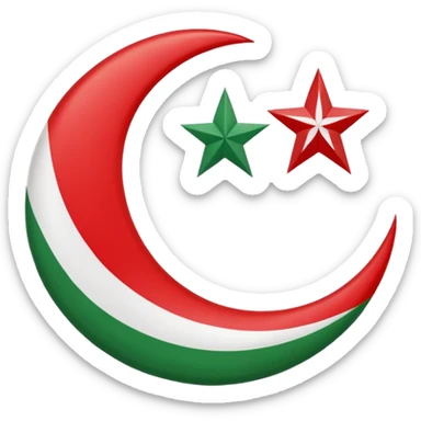 Chechen flag emoji sticker