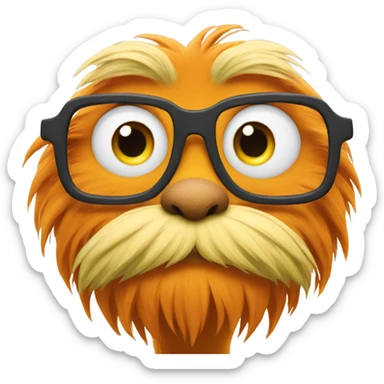 The Lorax  sticker
