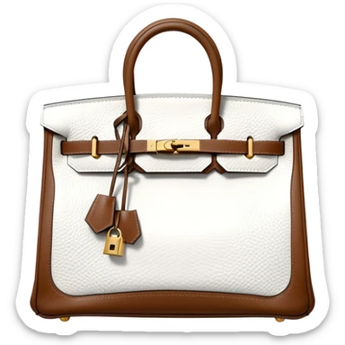 hermes birkin himalayan bag white sticker
