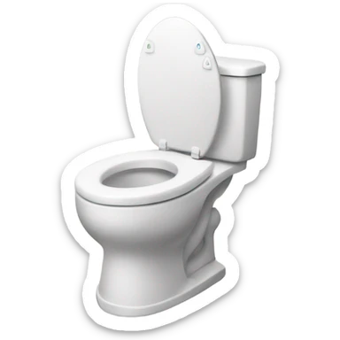 skibidi toilet  sticker