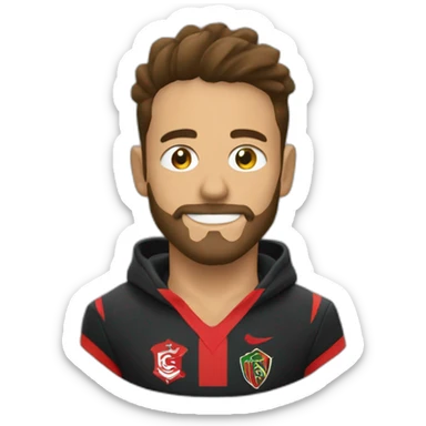 Escudo do time do Flamengo sticker