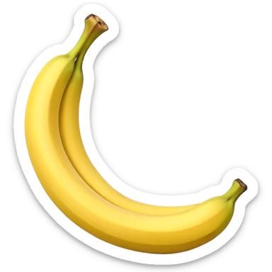 Banana sticker
