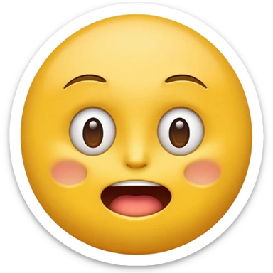 smug emoji holding L sticker