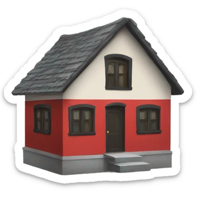 house with a belgium flag sticker