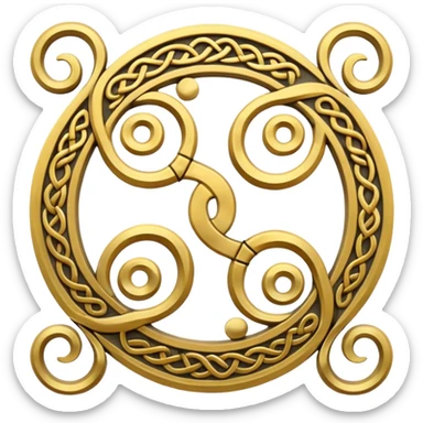 Celtic Triskelion sticker