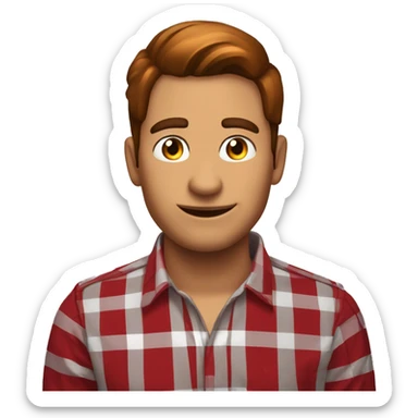 Corazón rojo hombre araña sticker