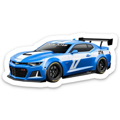 Chevrolet Camaro ZL1 NASCAR best view sticker