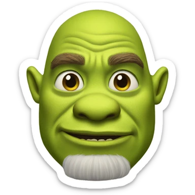 Shrek sticker