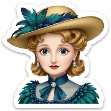 Billie Burke sticker
