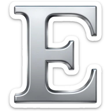 the letter "L" sticker