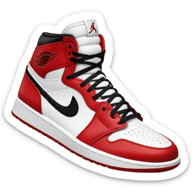 Air Jordan 1 high Chicago  sticker
