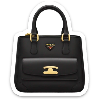 Prada bag sticker