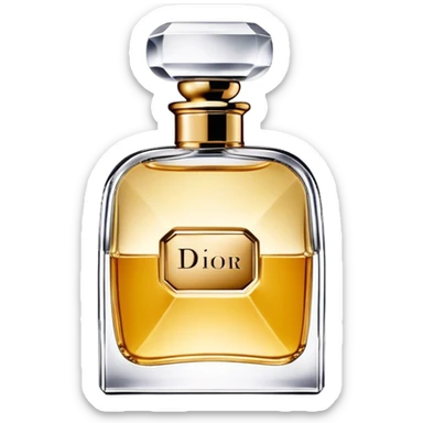 Dior parfum sticker