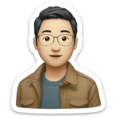 qiu autumn lin sticker