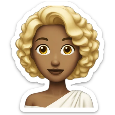 white movie actress with oscar sticker