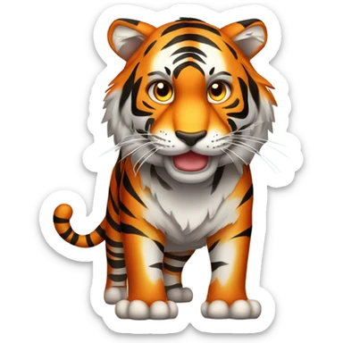 LSU tiger  sticker