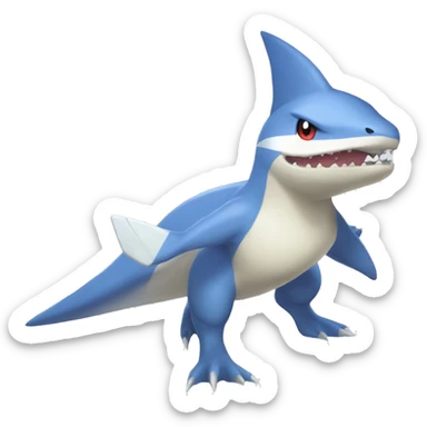Latios-Sharpedo-Gabite Full Body sticker