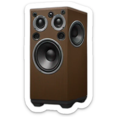Speaker and sound sticker