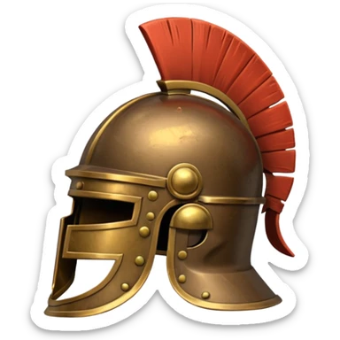 Casco romano sticker