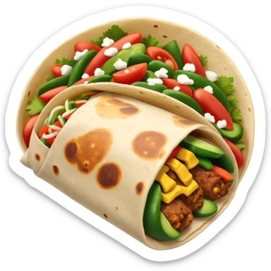 burrito sticker