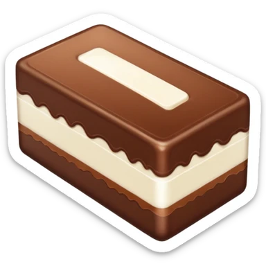 Kinder milk slice sticker