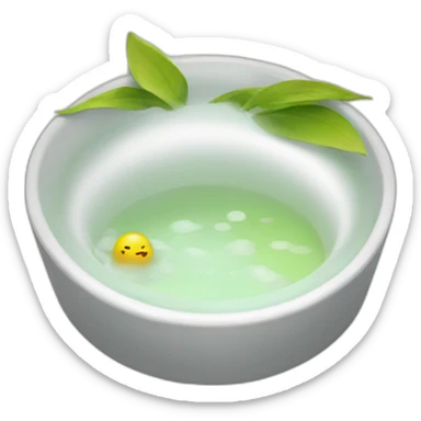 yuzu bath sticker