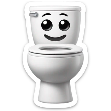 Skibidi toilet sticker