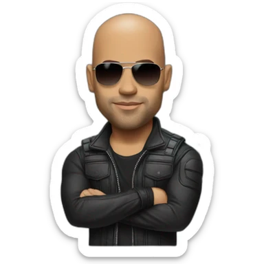 Dominic Toretto sticker