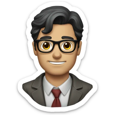 Clark Kent sticker