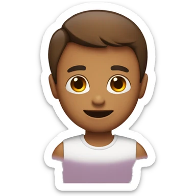 Emoji with the word “Daddy’s baby” sticker