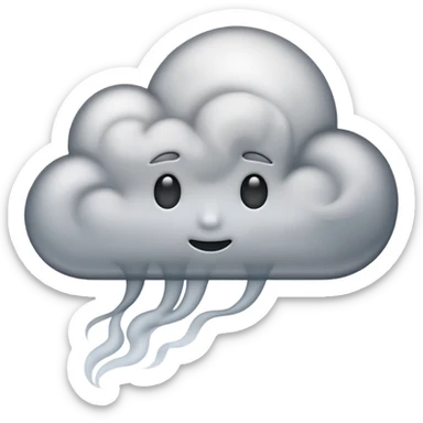 smoke bomb blck sticker