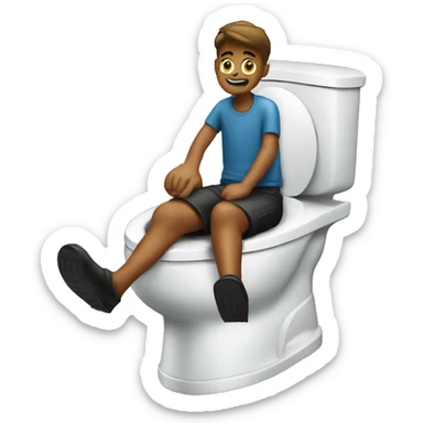 sigma boy skibidi toilet sticker