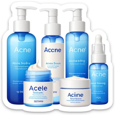 Acne reducing skincare sticker