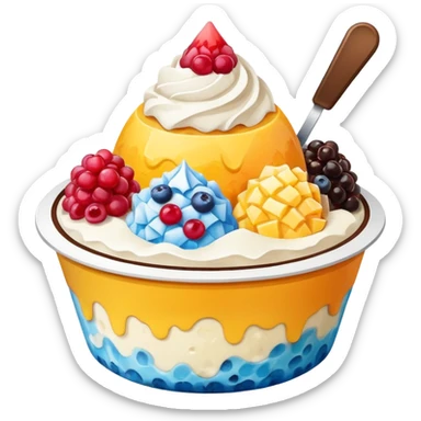 bingsu sticker