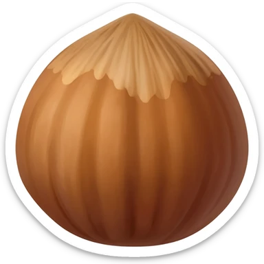 hazelnut sticker