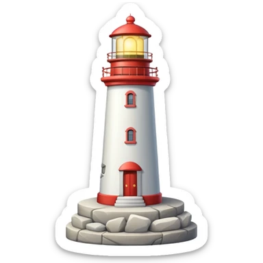 Lighthouse sticker